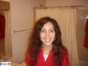 Smiling brunette with everlasting nipples. Part 6. Thumb 12