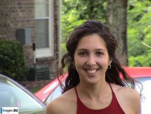 Smiling brunette with everlasting nipples. Part 6. Thumb 7