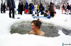 Ukrainian nudists in winter. Part 2. Thumb 20