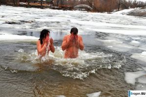 Ukrainian nudists in winter. Part 2. Thumb 29