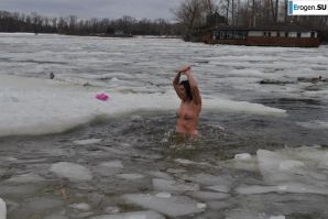 Ukrainian nudists in winter. Part 2. Thumb 39