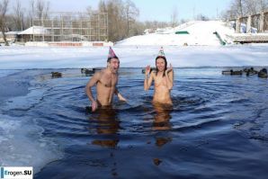 Украинские нудисты зимой. Часть 5. Эскиз 30