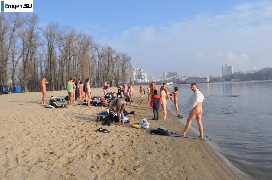 Ukrainian nudists in winter. Part 6. Photo 8