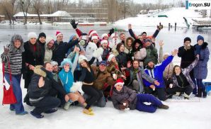 Ukrainian nudists in winter. Part 6. Thumb 14