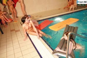 Czech nudists in the pool. Part 4. Thumb 16