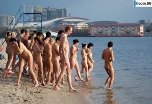 Ukrainian nudists in winter. Part 7. Thumb 9
