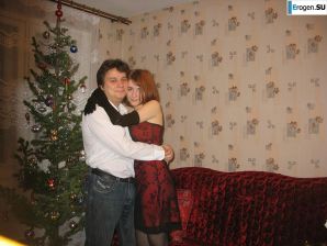 Симпатичная русская Санта. Эскиз 26