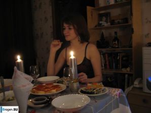 Симпатичная русская Санта. Эскиз 28