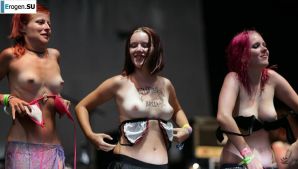 Сиськи и немного писек на рок-концертах. Часть 2. Эскиз 10