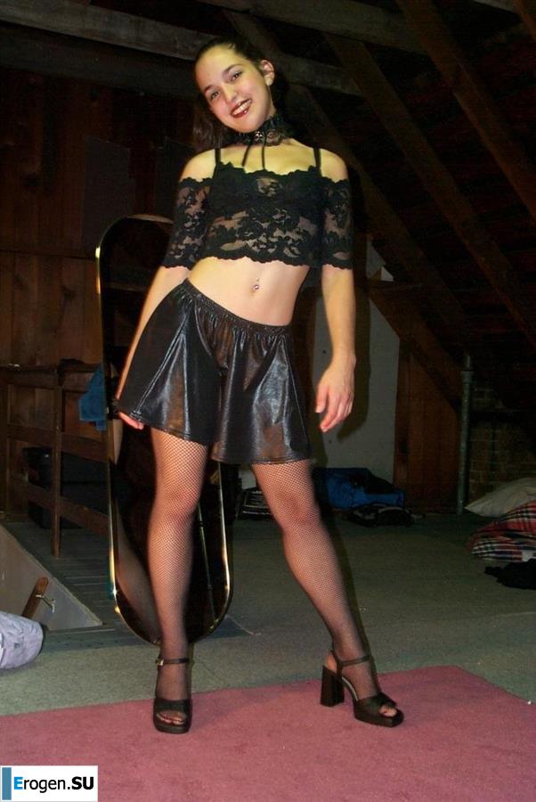 Almost retro-archive of the depraved brunette. Part 2. Photo 8