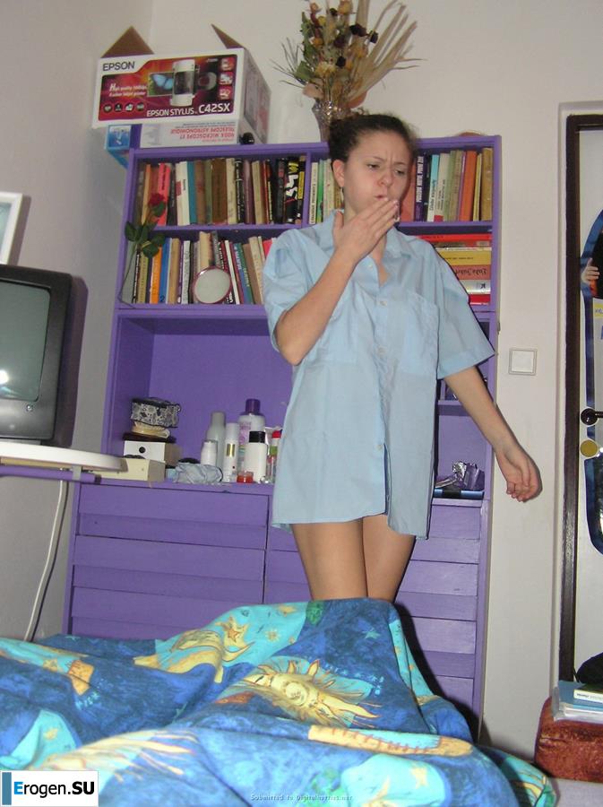 A young pair of students. Part 2. Photo 37