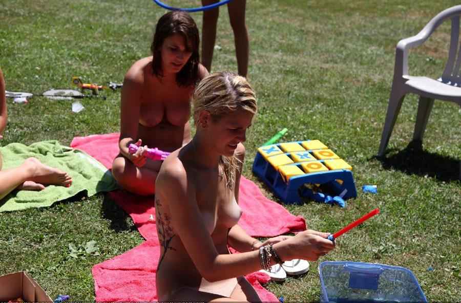 Nudists fell into childhood. Part 5. Photo 6