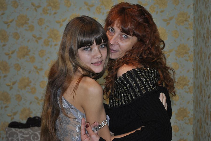 Young Girl and the Old Woman. Photo 18