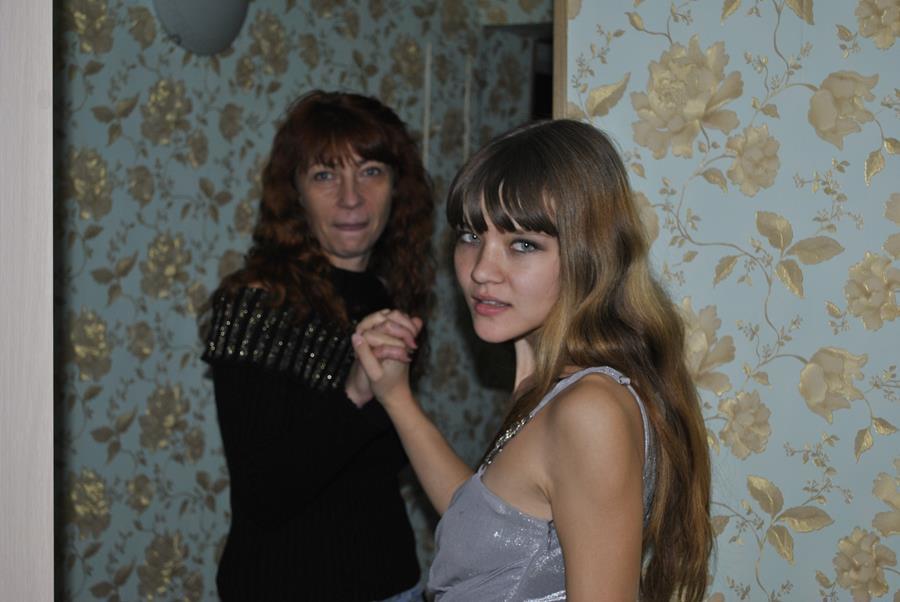 Young Girl and the Old Woman. Photo 5