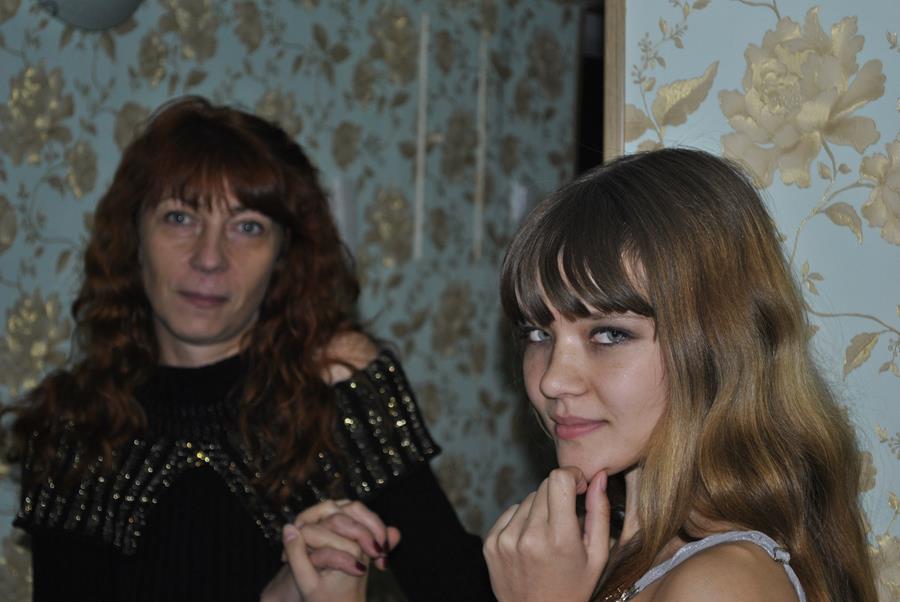 Young Girl and the Old Woman. Photo 6