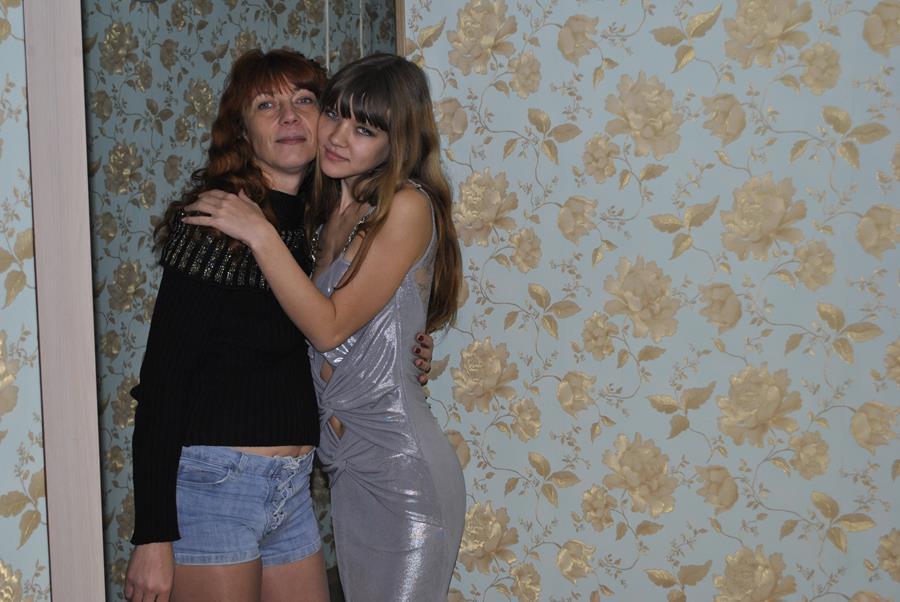 Young Girl and the Old Woman. Photo 8