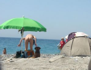 Подборка На пляже раком. Эскиз 28