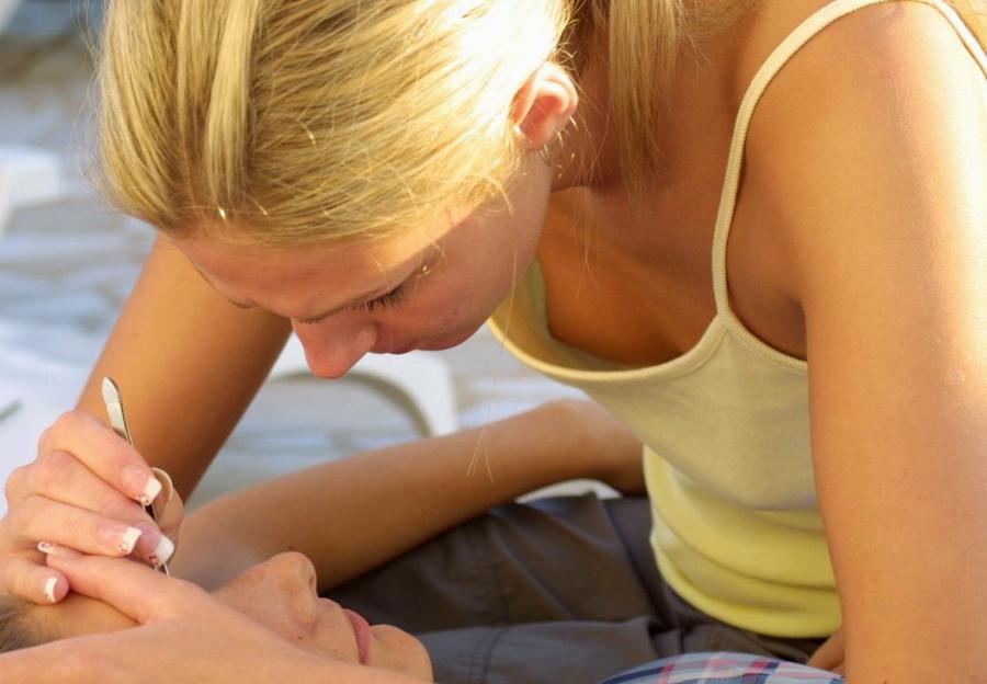 Spied nipple halos. Photo 25