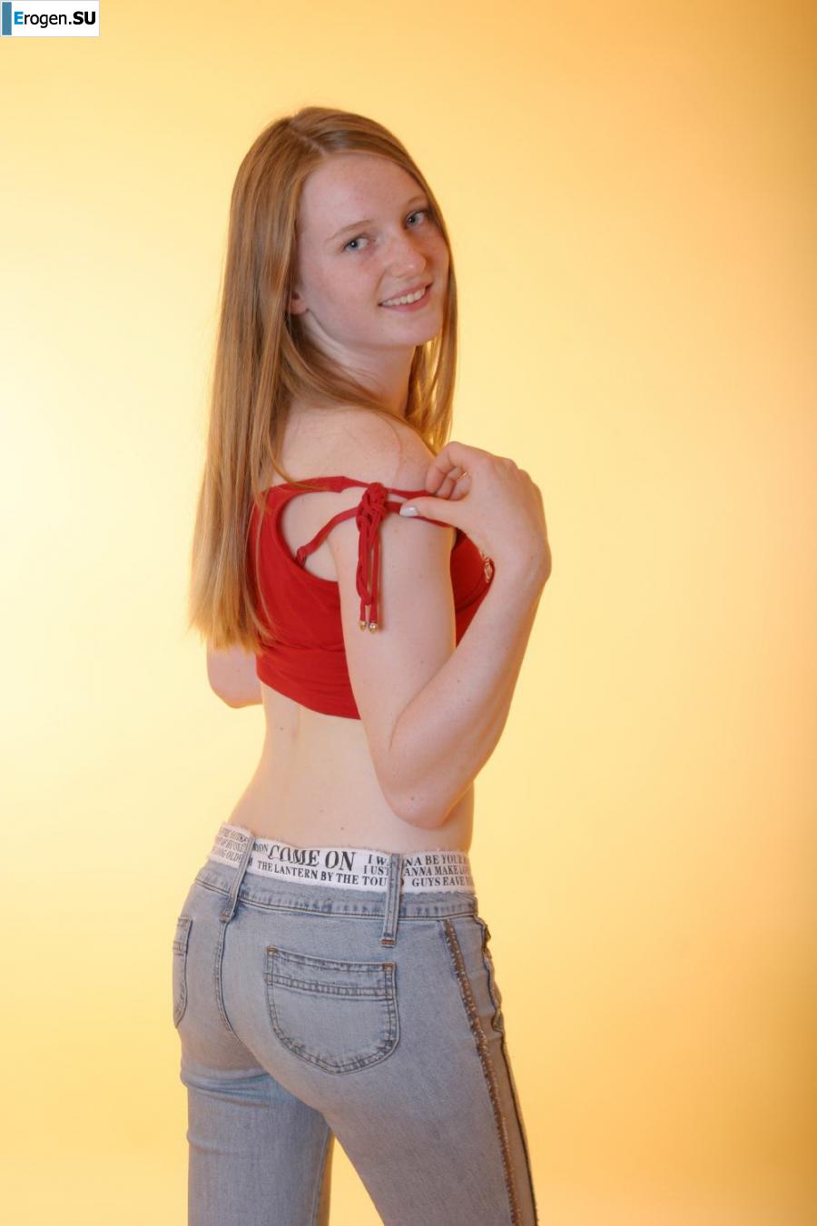 Red-haired modelka. Photo 39