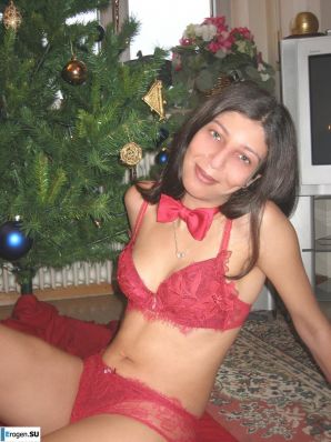 Рождественная девушка. Эскиз 5