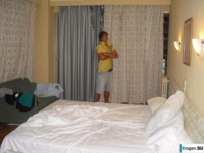 We]'re fooling around at the resort. Thumb 20