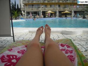 We]'re fooling around at the resort. Thumb 25