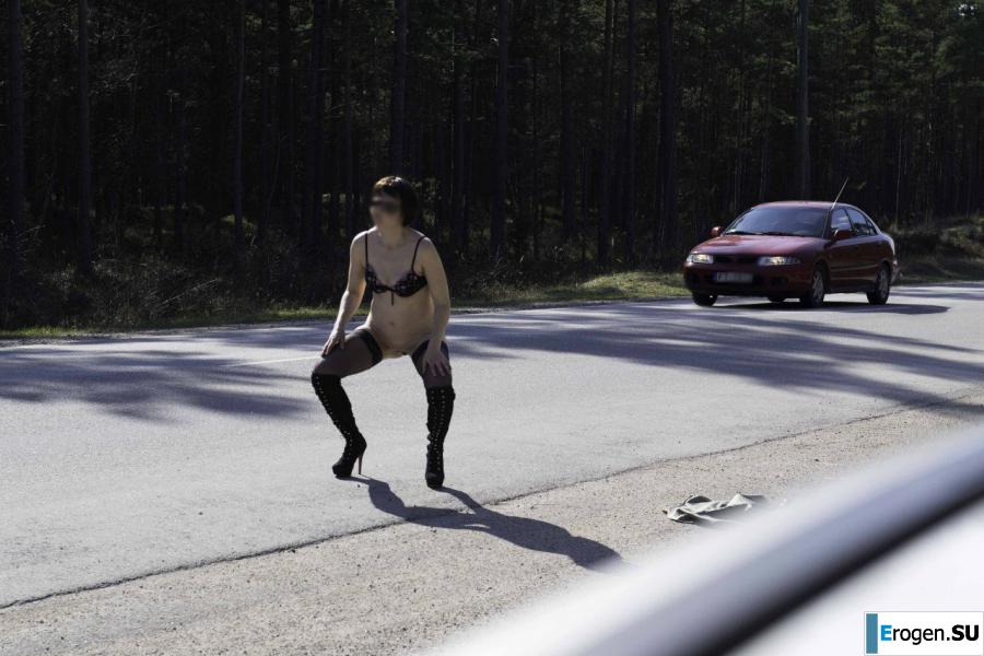 On the highway. Photo 14