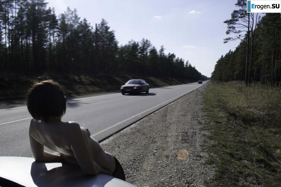 On the highway. Photo 5