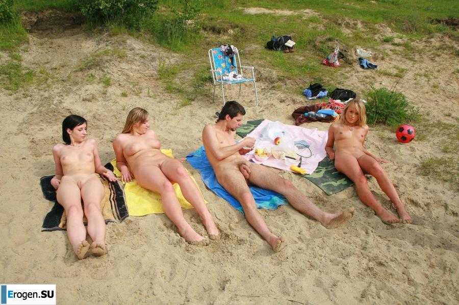 молодые нудисты. Часть 2. Фото 45