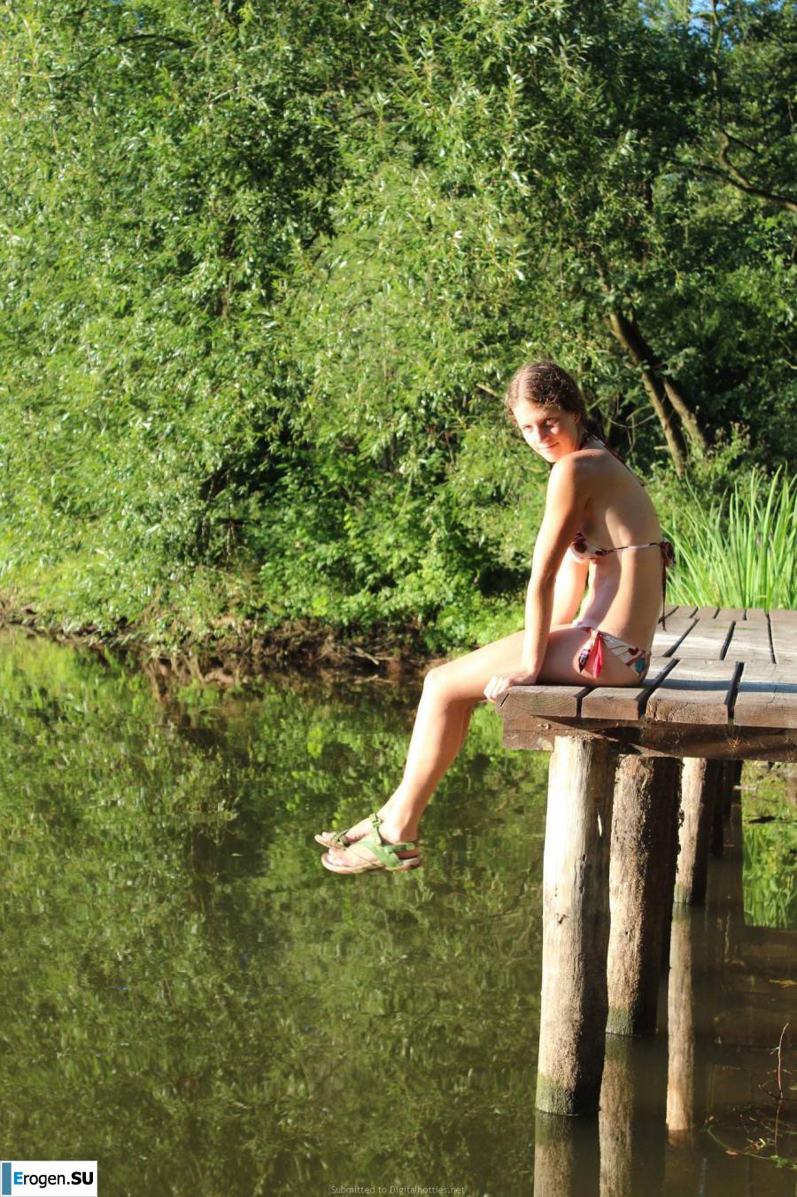 naked girls on the lake. Part 3. Photo 28