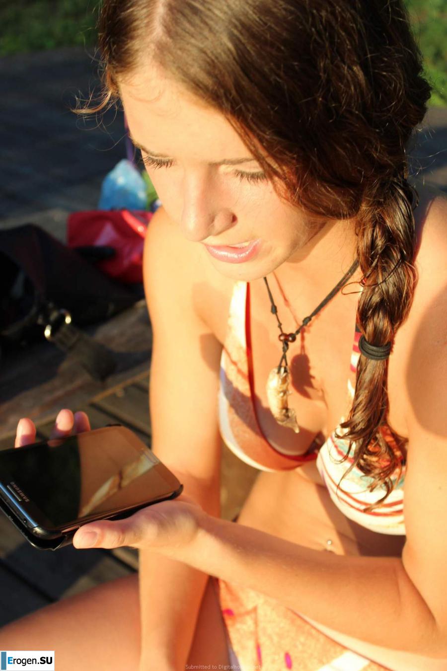 naked girls on the lake. Part 4. Photo 21