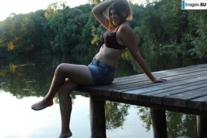 голые девушки на озере. Часть 6. Эскиз 22