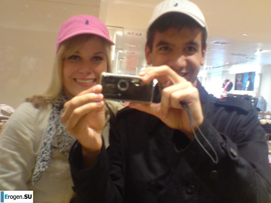 girl and guy with the euro round. Part 2. Photo 26