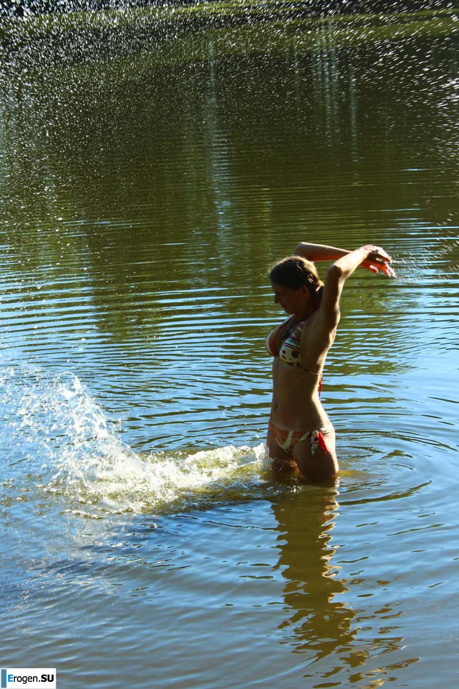 голые девушки на озере. Часть 7. Фото 20