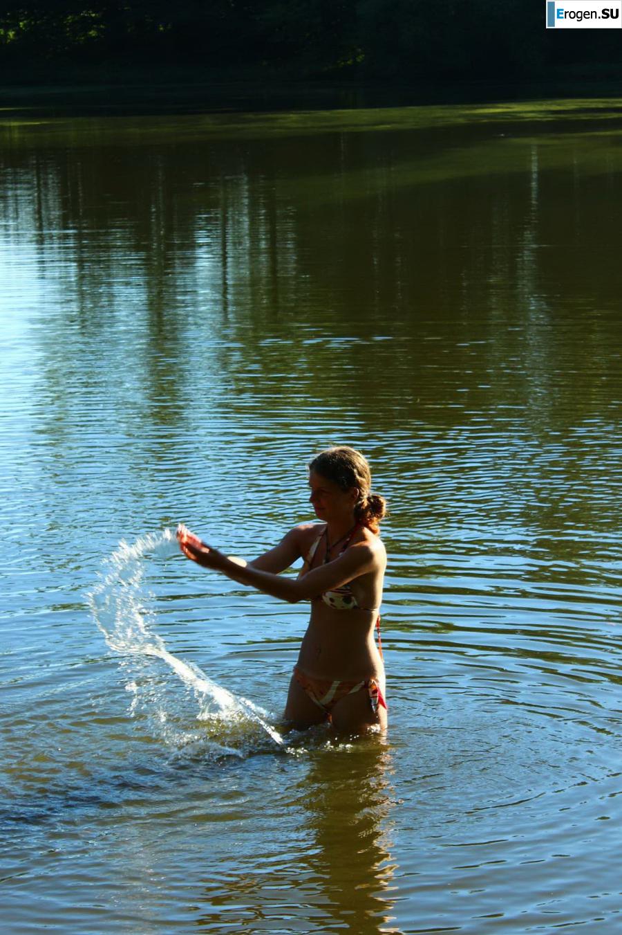 голые девушки на озере. Часть 7. Фото 28