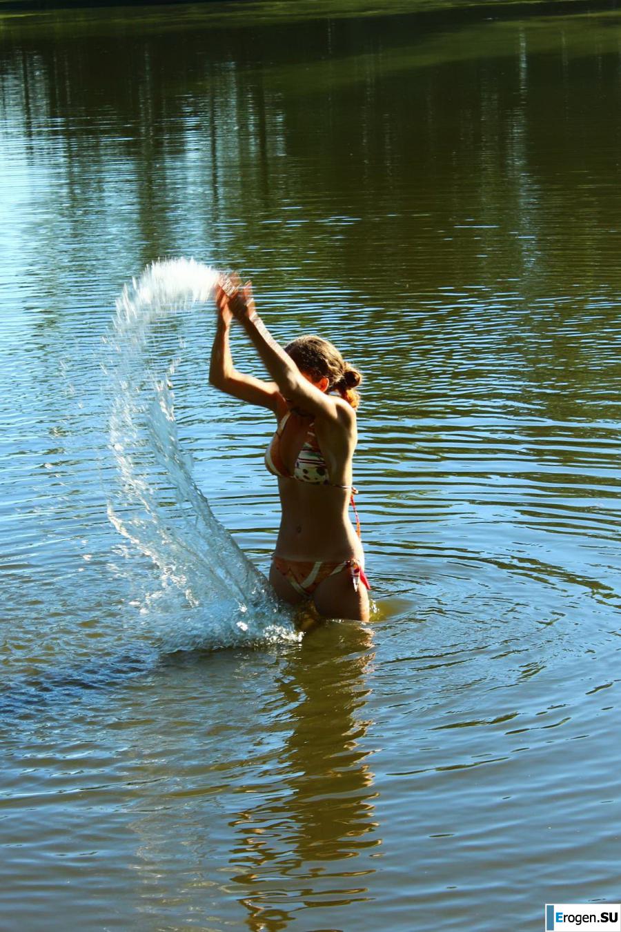 голые девушки на озере. Часть 7. Фото 29