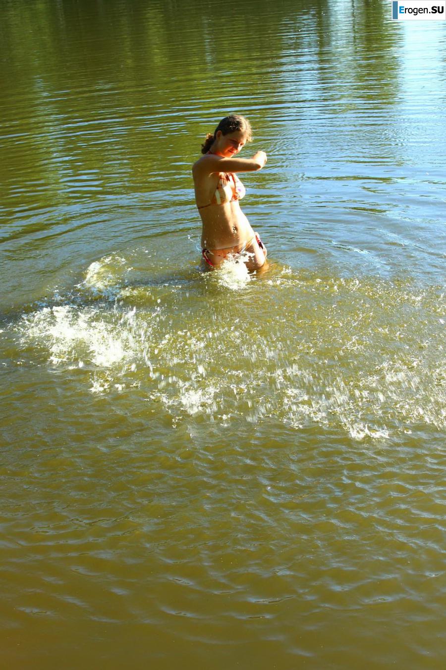 голые девушки на озере. Часть 8. Фото 6