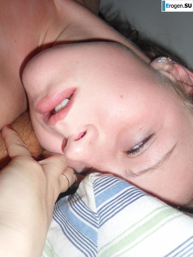 a young miniature girl with a bald daddy. Part 2. Photo 15