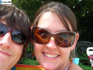 everyday life and relaxation of a brunette with her boyfriend. Part 2. Thumb 24