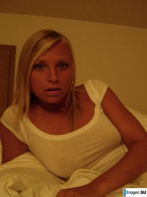 the overseas blonde is grimacing in front of the camera. Thumb 35