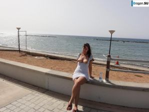 on the beach in Miami without a swimsuit. Thumb 11