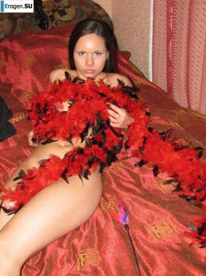 озорная кошечка перед сексом. Эскиз 26