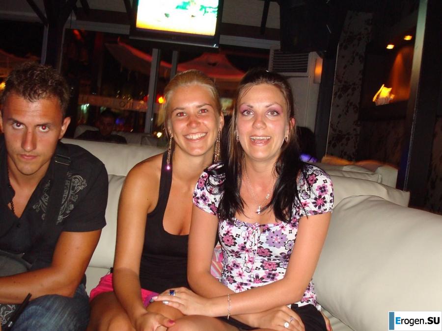 tanned girlfriends on a rocky shore. Photo 33