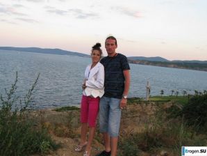 tanned girlfriends on a rocky shore. Thumb 40