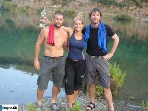 туристы и нудисты в одном флаконе. Эскиз 29