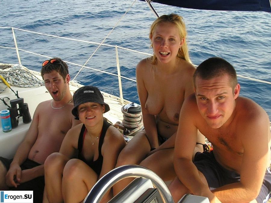 party with heifers on a yacht. Photo 11