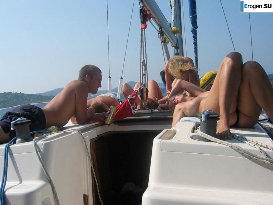 party with heifers on a yacht. Photo 22