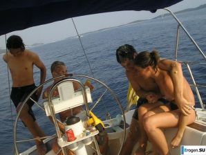 party with heifers on a yacht. Thumb 32