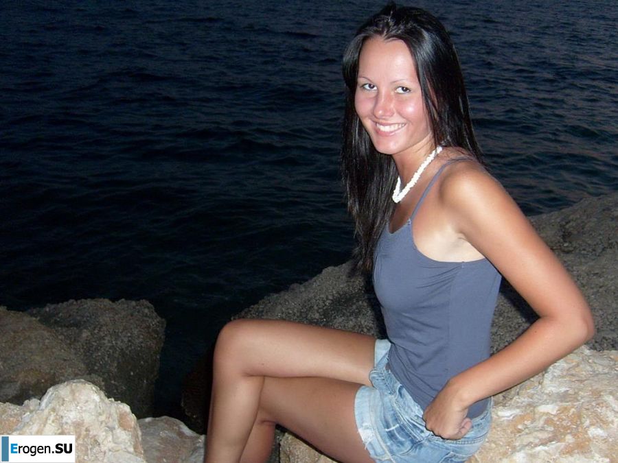 youth on a rocky shore. Photo 32