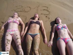 fun on a nudist beach. Thumb 18